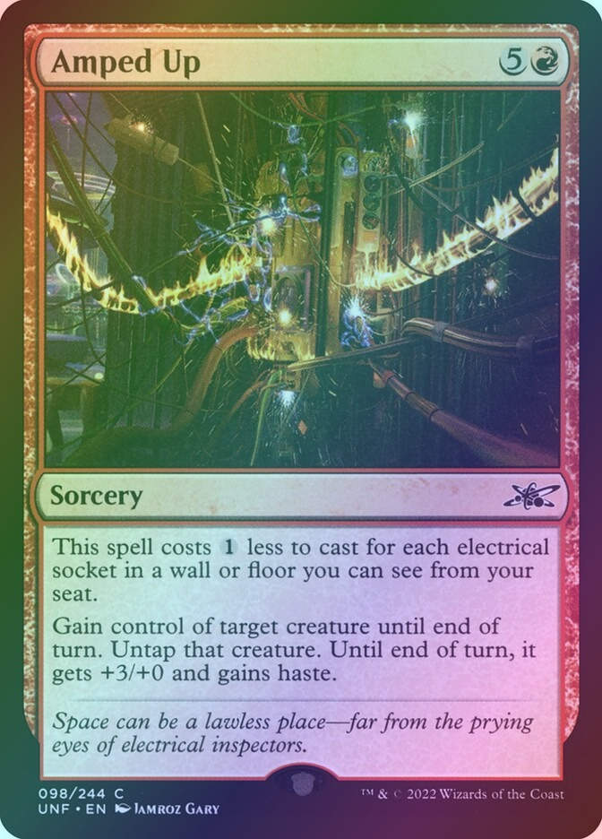 Amped Up (UNF) (98) / Foil