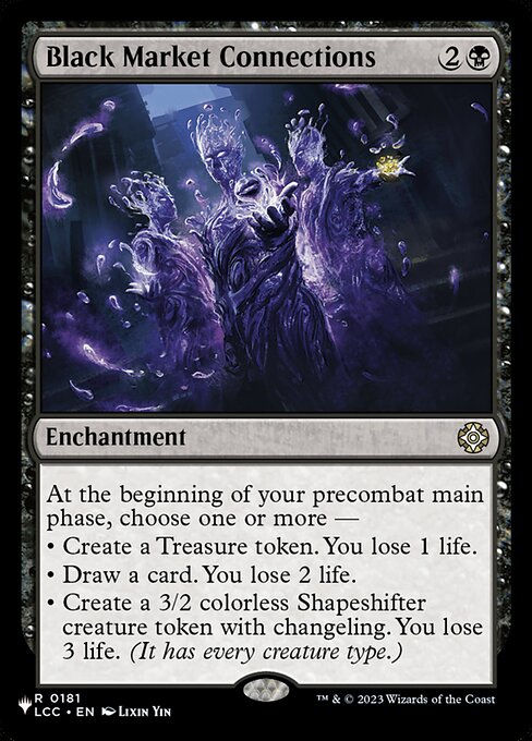 Black Market Connections (PLST) (LCC-181)