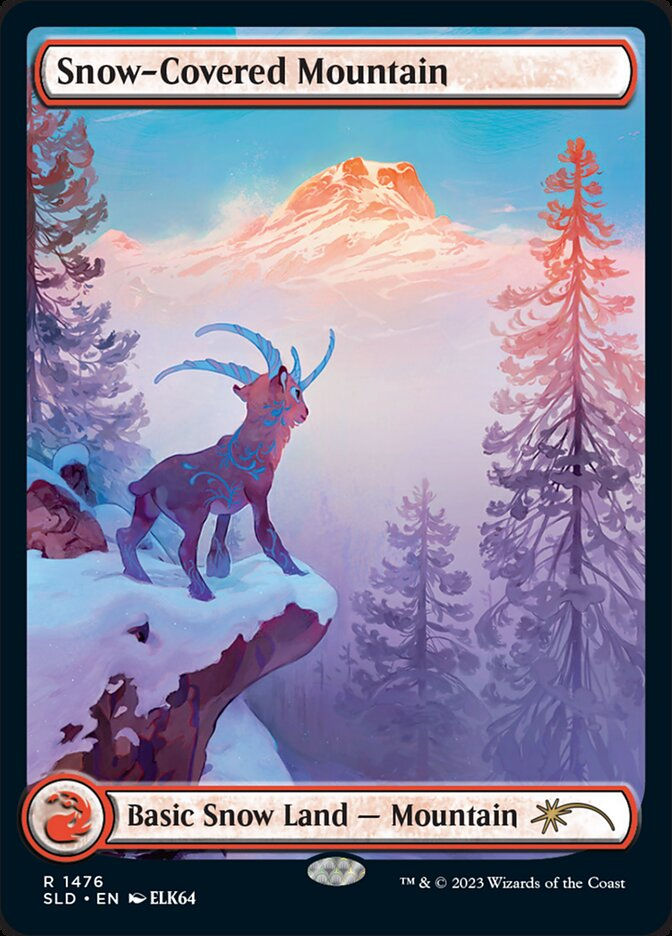 Snow-Covered Mountain (SLD) (1476)