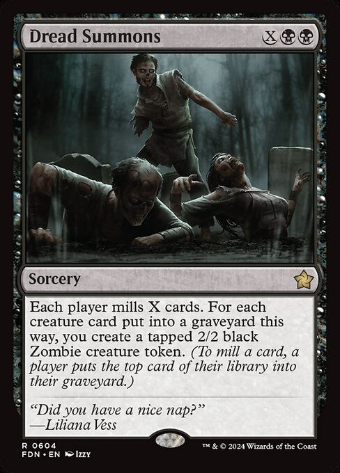 Dread Summons (FDN) (604) (Starter)