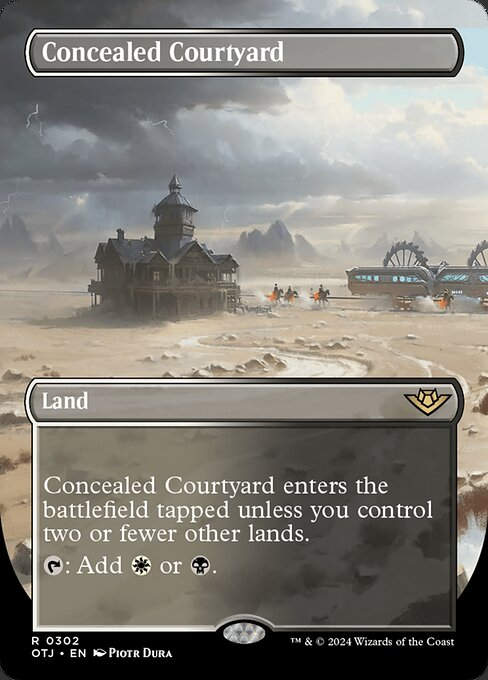 Concealed Courtyard (otj) (302) / Borderless
