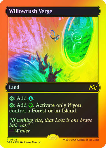 Willowrush Verge (DFT) (506) / First Place Foil