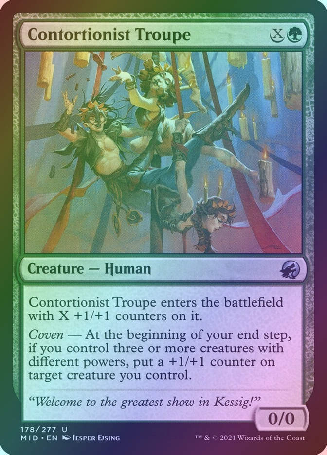 Contortionist Troupe (MID) (178) / Foil