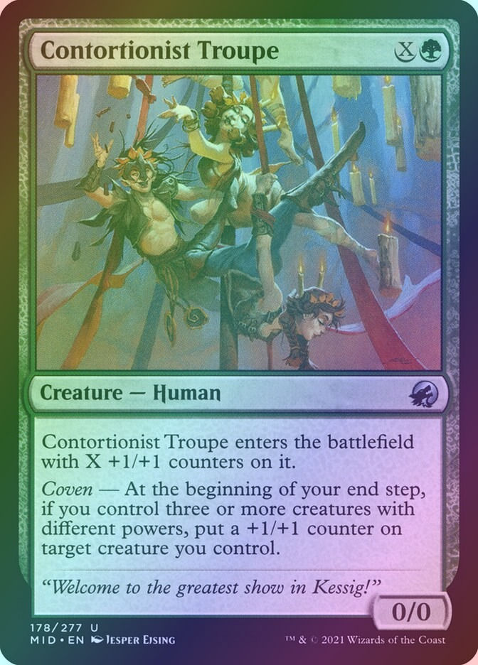Contortionist Troupe (MID) (178) / Foil