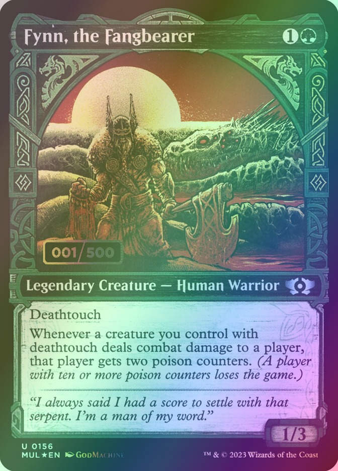 Fynn, the Fangbearer (MUL) (156z) / Serialized