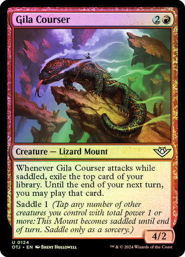 Gila Courser (otj) (124) / Foil
