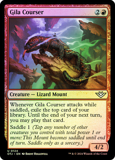 Gila Courser (otj) (124) / Foil