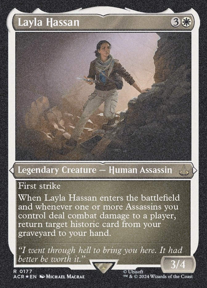 Layla Hassan (ACR) (177) / Foil Etched