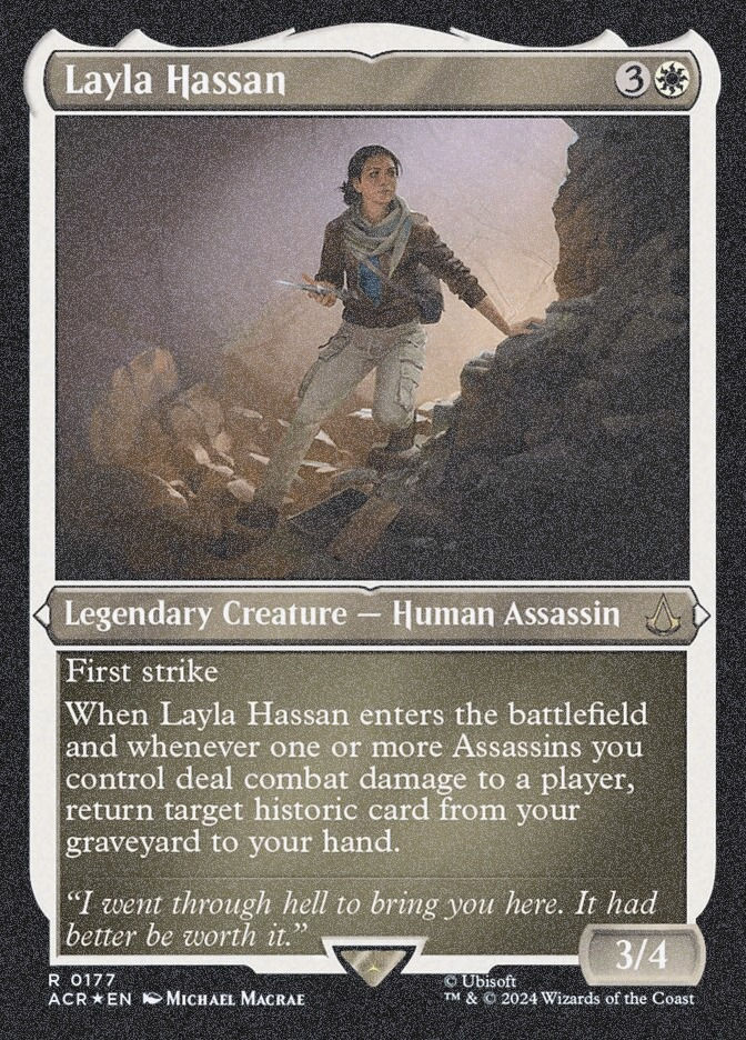 Layla Hassan (ACR) (177) / Foil Etched