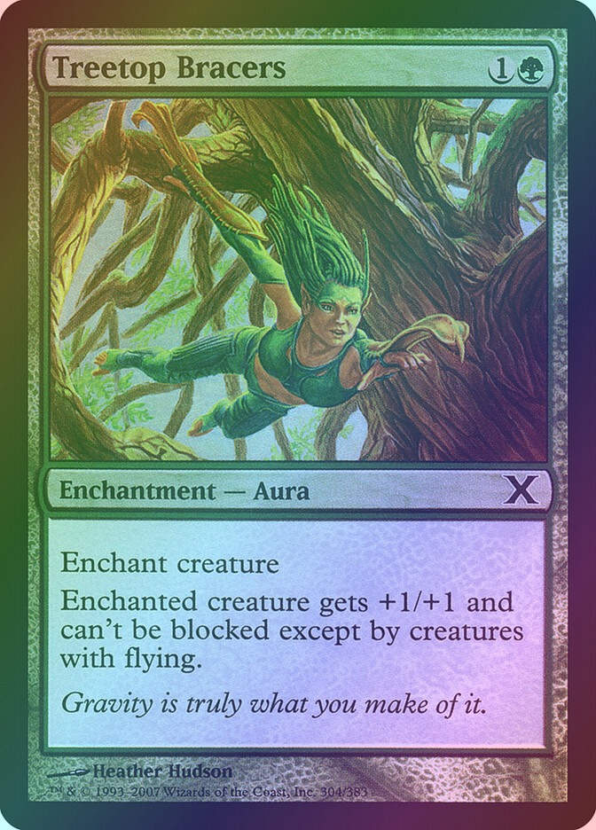 Treetop Bracers (10E) (304★) / Foil