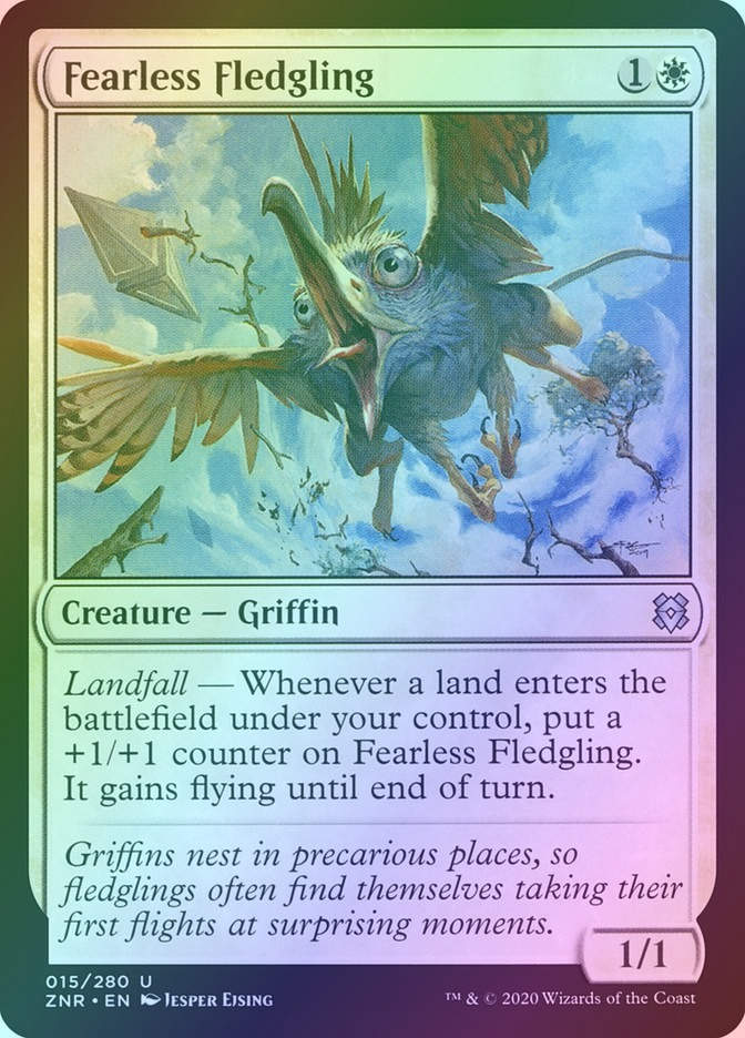 Fearless Fledgling (ZNR) (15) / Foil