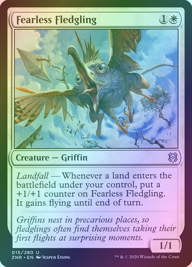 Fearless Fledgling (ZNR) (15) / Foil