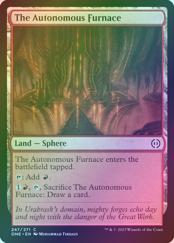 The Autonomous Furnace (ONE) (247) / Foil