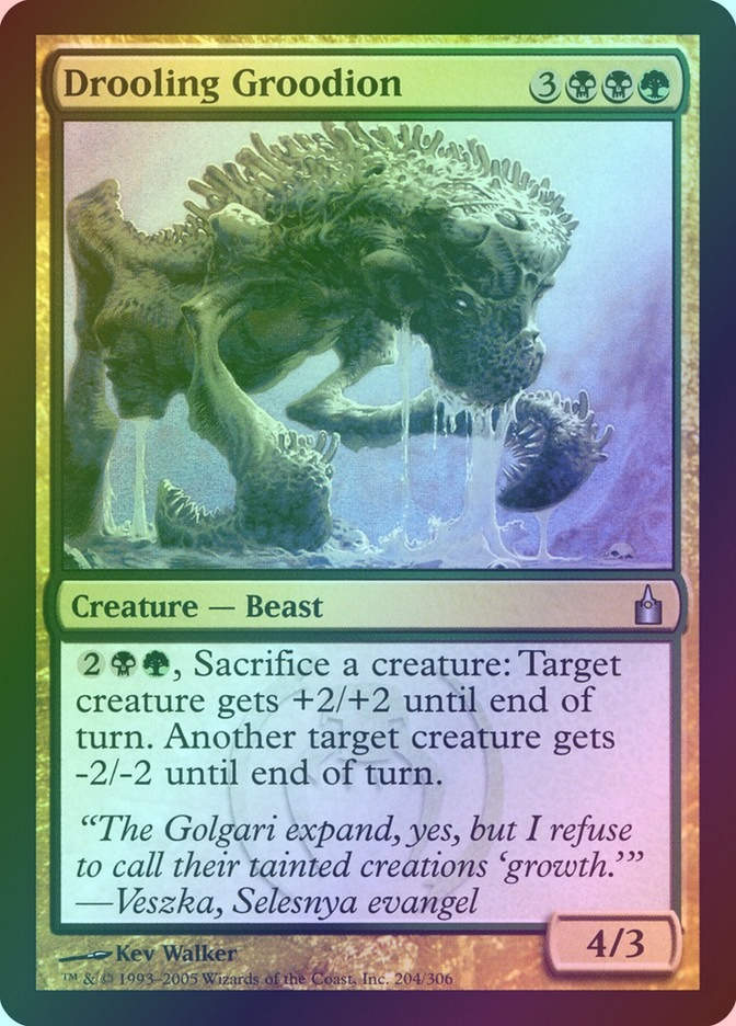 Drooling Groodion (RAV) (204) / Foil