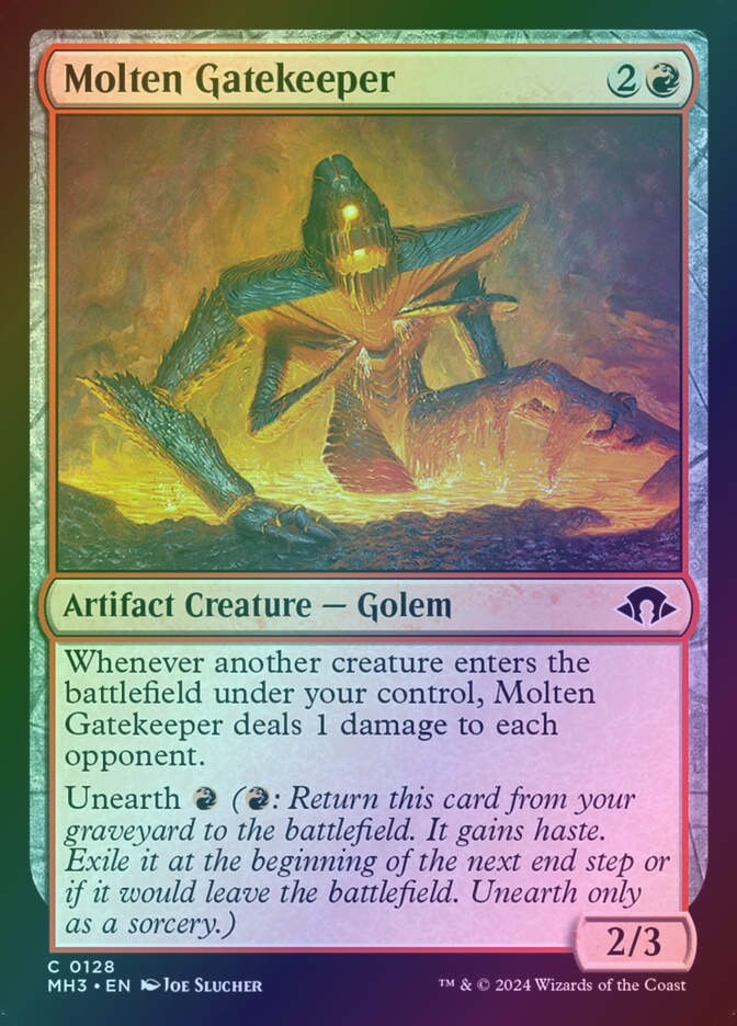 Molten Gatekeeper (MH3) (128) / Foil