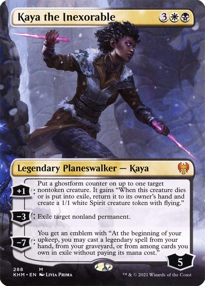 Kaya the Inexorable (KHM) (288) / Borderless
