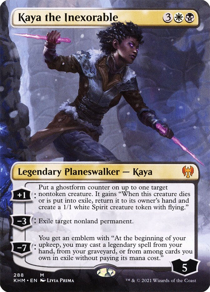 Kaya the Inexorable (KHM) (288) / Borderless