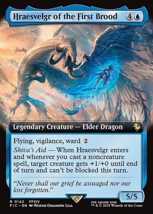 Hraesvelgr of the First Brood (FIC) (142) / Extended Art