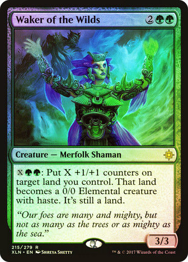 Waker of the Wilds (XLN) (215) / Foil