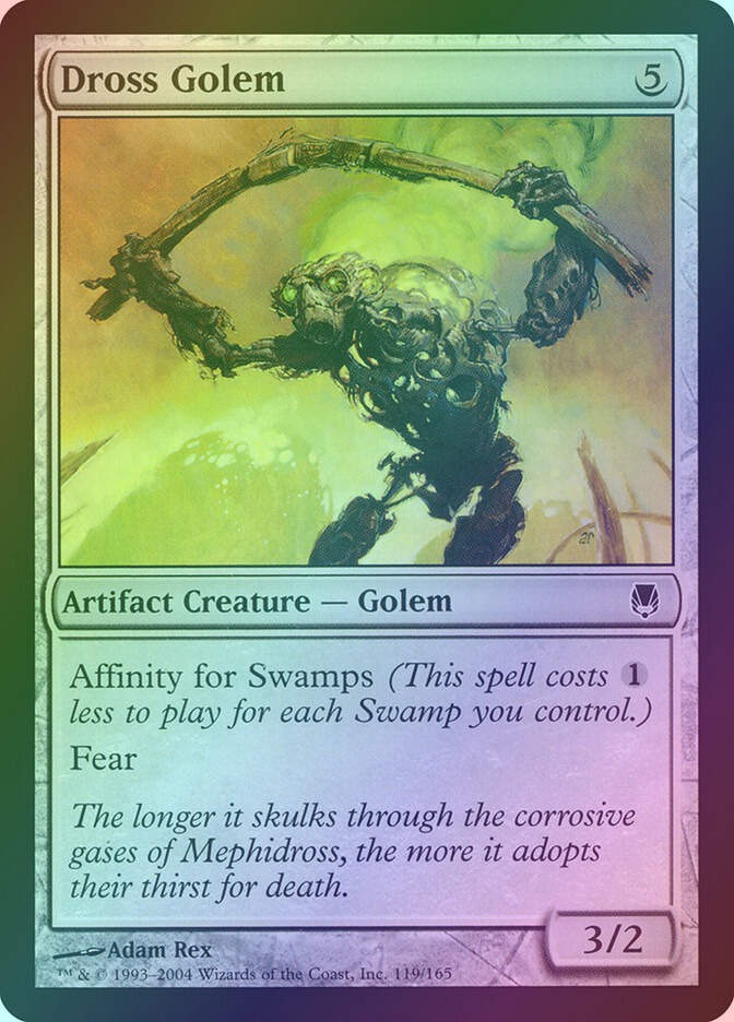 Dross Golem (DST) (119) / Foil