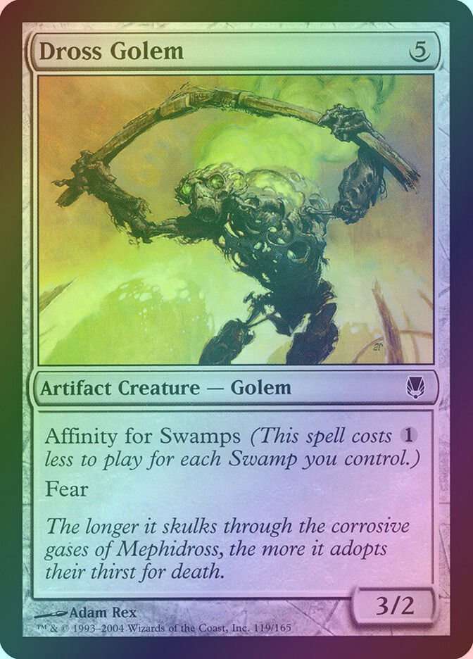 Dross Golem (DST) (119) / Foil