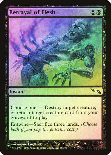 Betrayal of Flesh (MRD) (58) / Foil