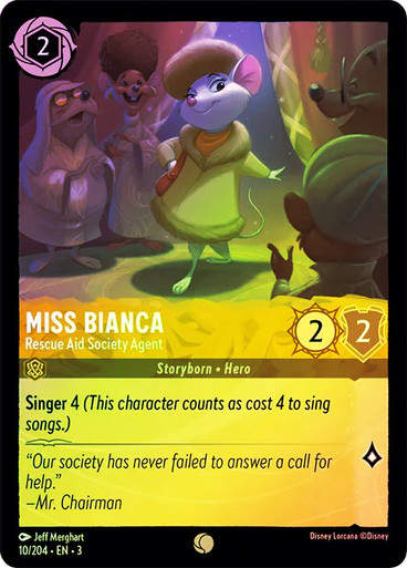 Miss Bianca - Rescue Aid Society Agent (LOR_ITI) / Foil