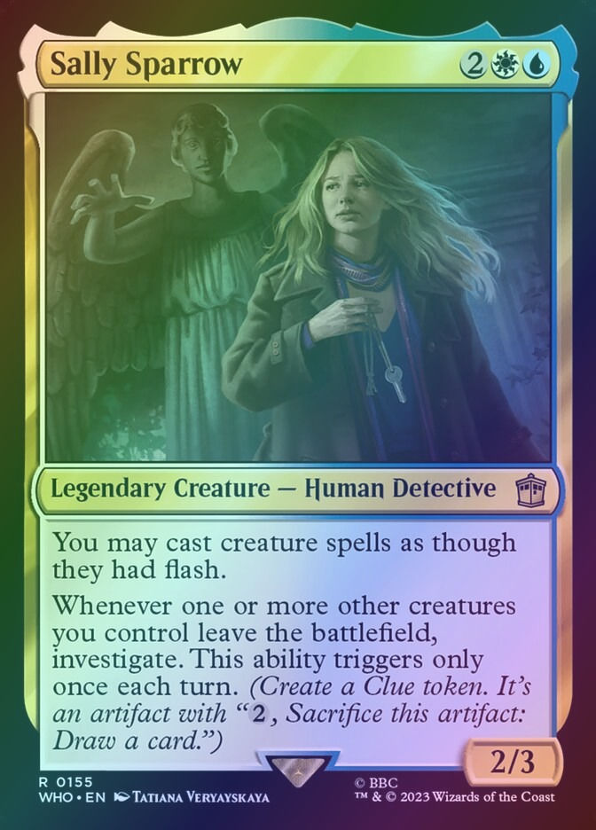 Sally Sparrow (WHO) (155) / Foil