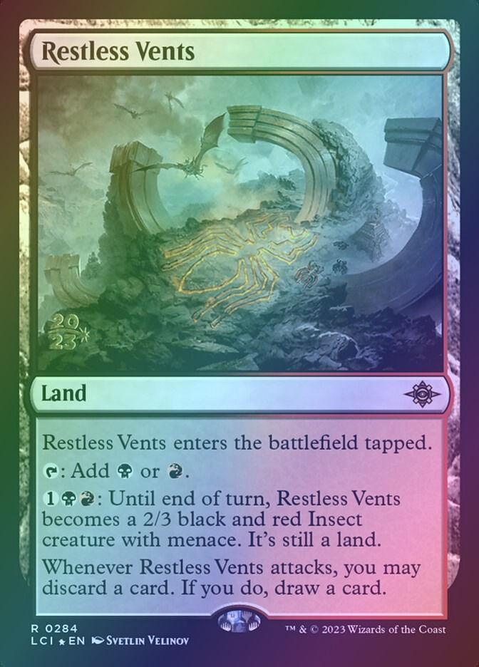 Restless Vents (PLCI) (284s) / Foil