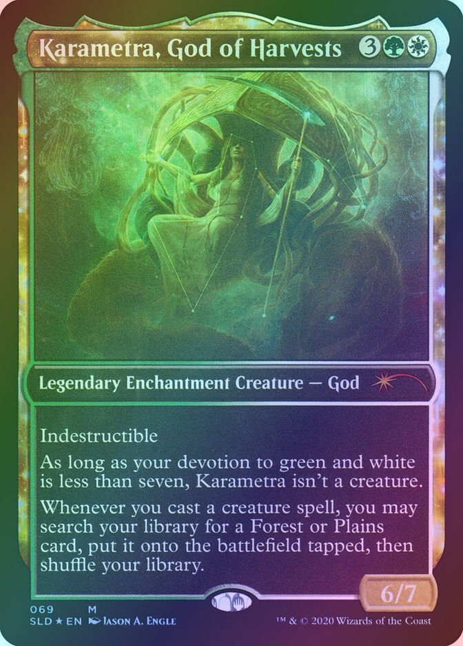Karametra, God of Harvests (SLD) (69) / Showcase / Foil