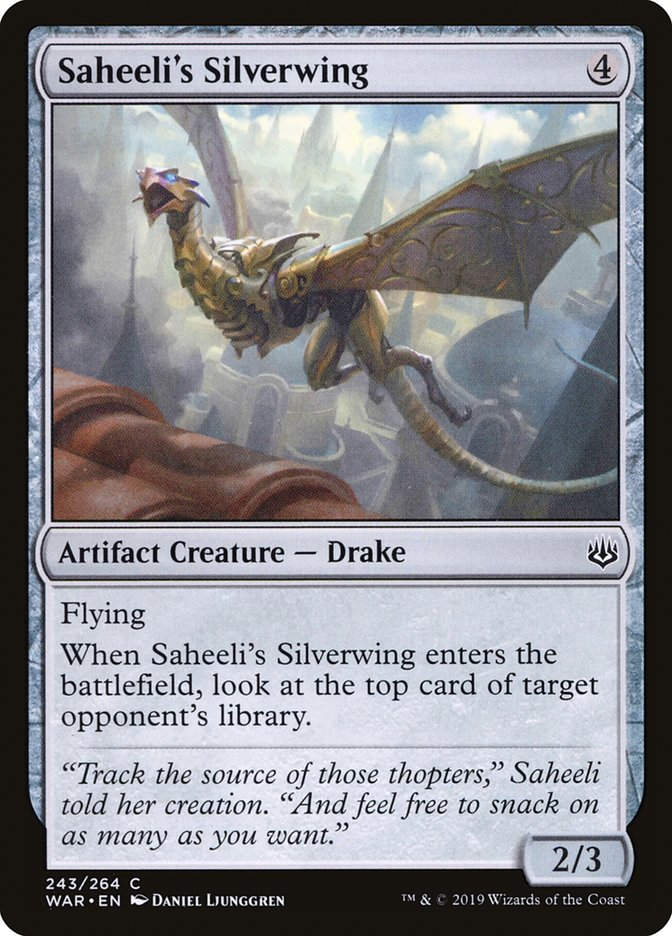 Saheeli's Silverwing (WAR) (243)