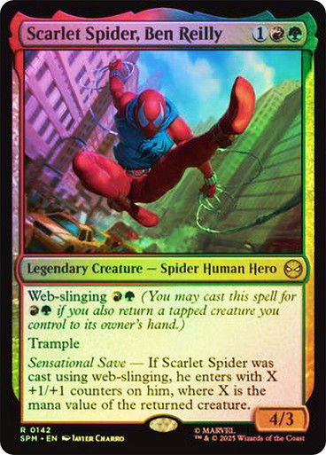 Scarlet Spider, Ben Reilly (SPM) (142) / Foil