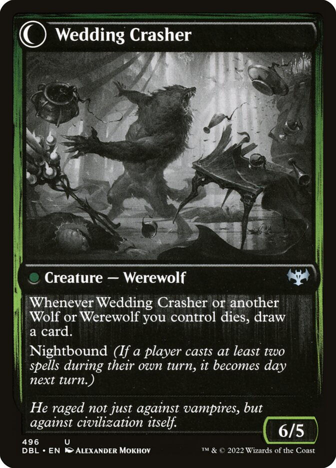 Wolfkin Outcast // Wedding Crasher (DBL) (496) — cara 2 de 2