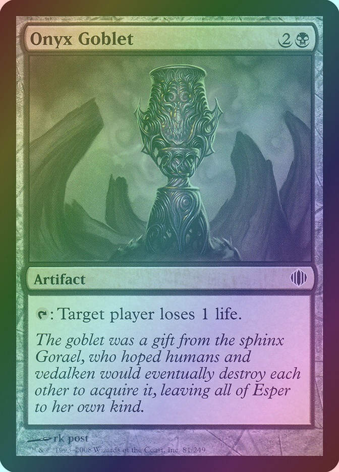 Onyx Goblet (ALA) (81) / Foil