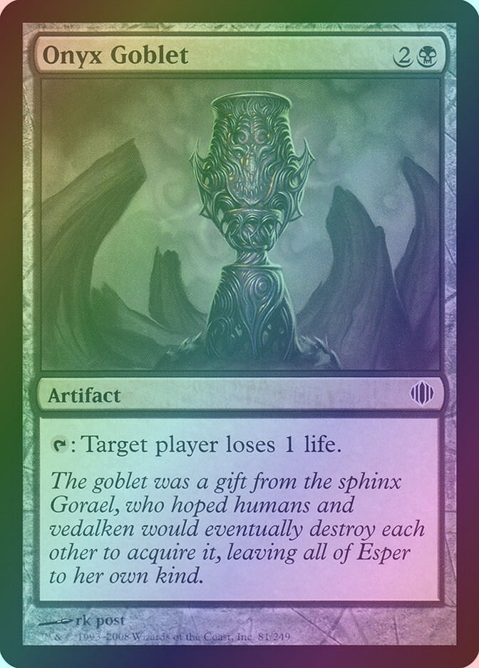 Onyx Goblet (ALA) (81) / Foil