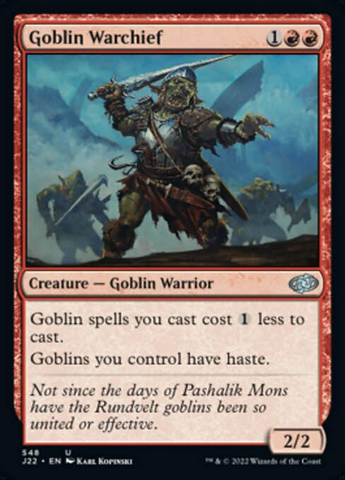 Goblin Warchief (J22))