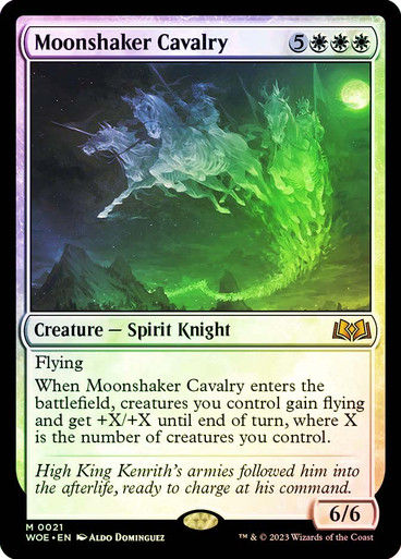 Moonshaker Cavalry (woe) / Foil