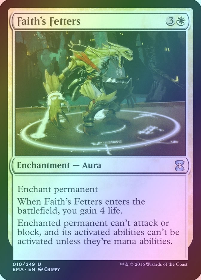 Faith's Fetters (EMA) (10) / Foil
