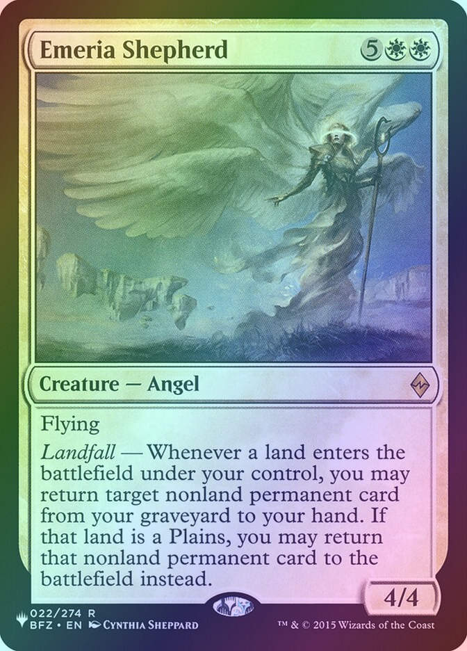 Emeria Shepherd (PLST) (BFZ-22) / Foil