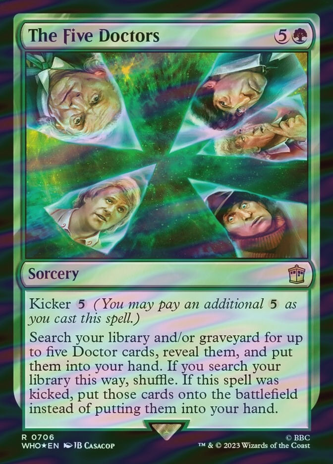 The Five Doctors (WHO) (706) / Surge Foil
