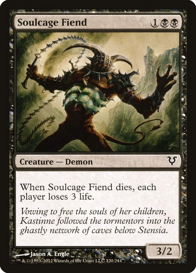 Soulcage Fiend (AVR) (120) / Foil