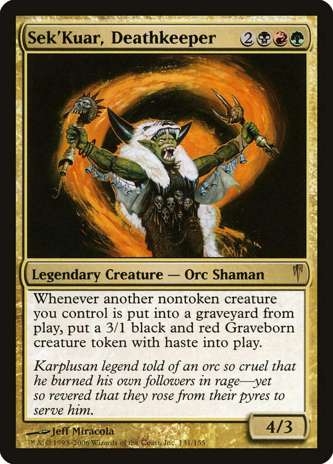 Sek'Kuar, Deathkeeper (CSP) (131)