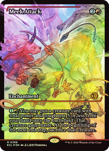Meek Attack (ECL) (388) / Showcase / Foil