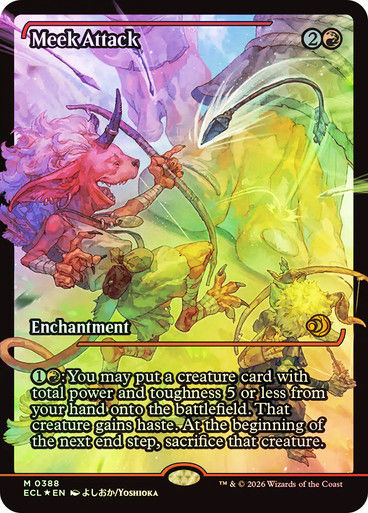 Meek Attack (ECL) (388) / Showcase / Foil