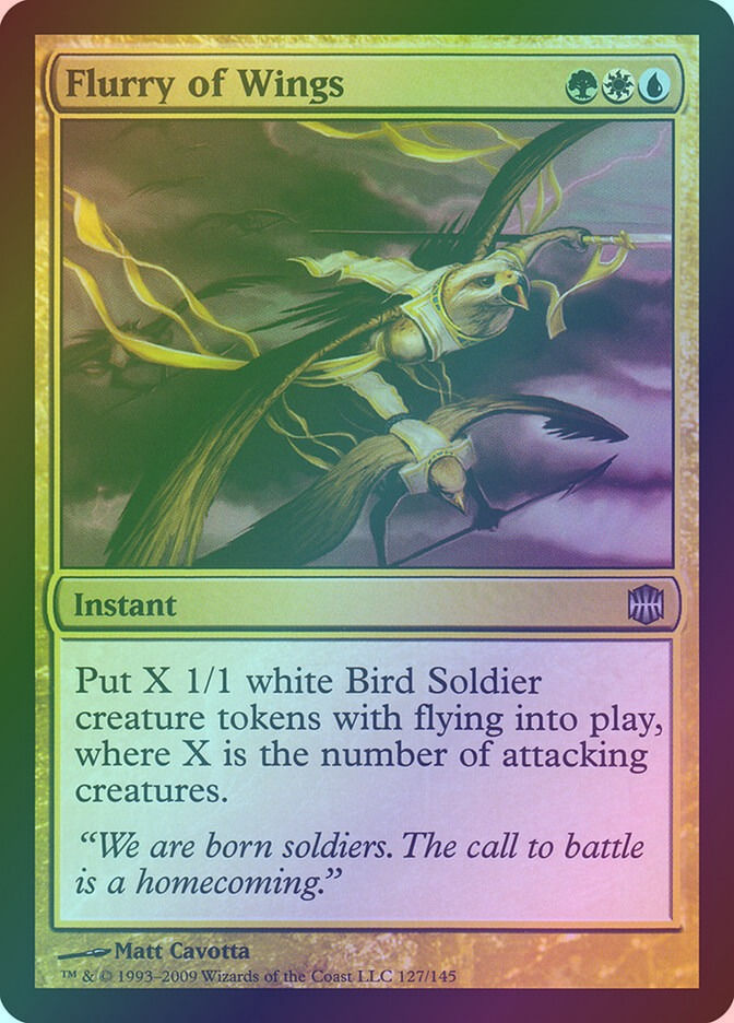 Flurry of Wings (ARB) (127) / Foil