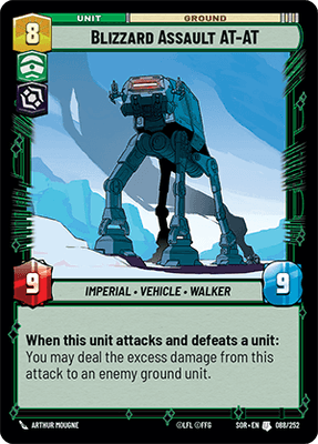 Blizzard Assault AT-AT (SOR_#088/252)