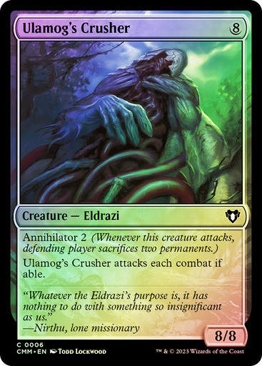 Ulamog's Crusher (cmm) / Foil