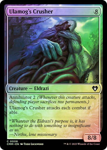 Ulamog's Crusher (cmm) / Foil