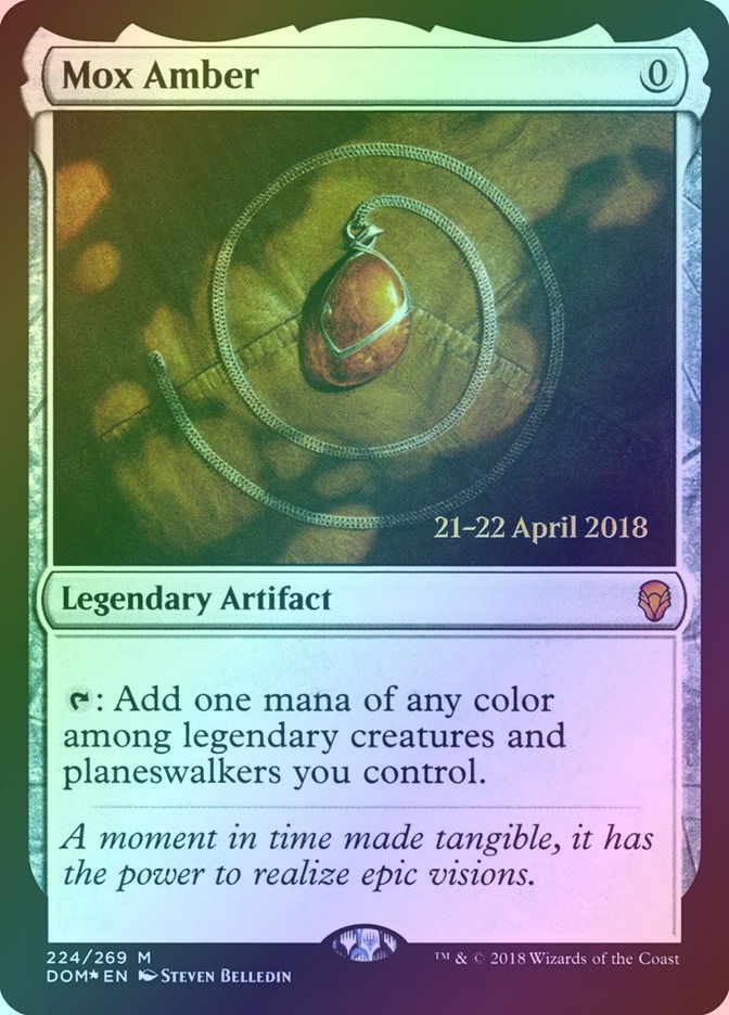 Mox Amber (PDOM) (224s) / Foil