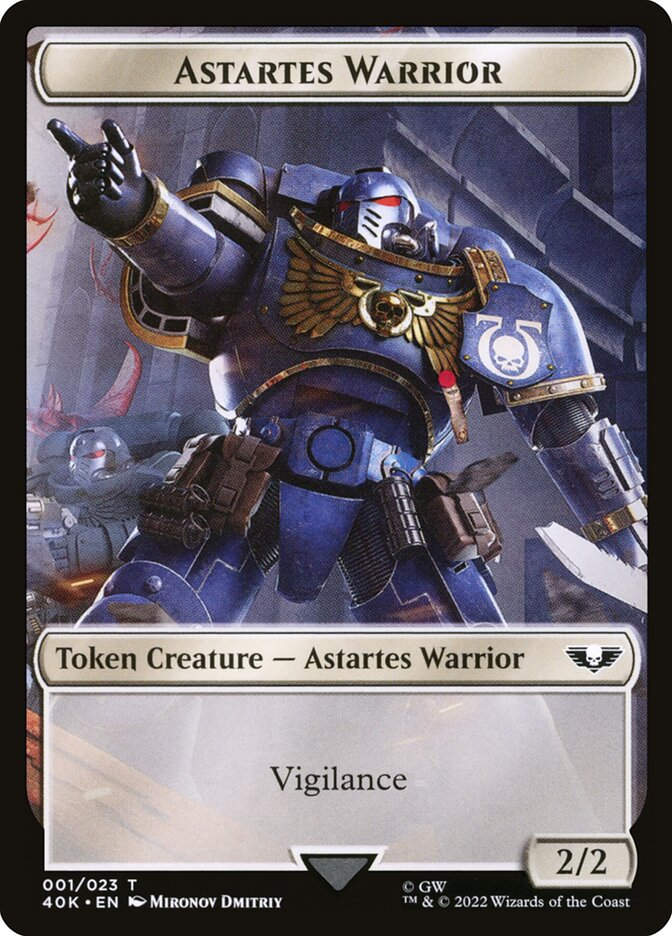 Astartes Warrior // Robot (T40K) (1 // 23)